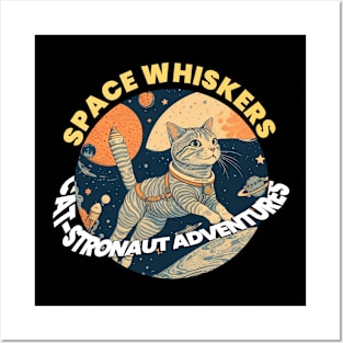 Space Whiskers: Cat-stronaut Adventures Posters and Art